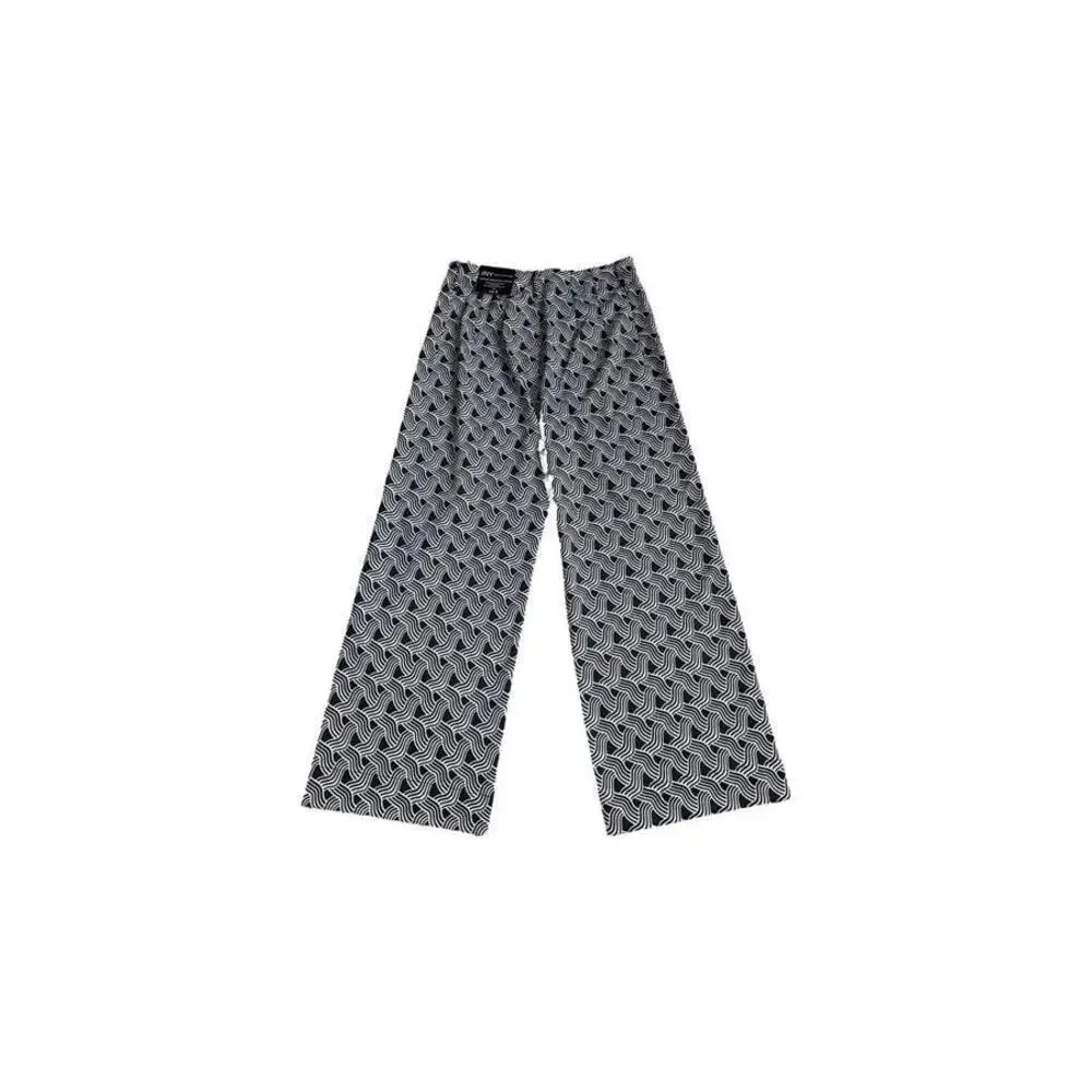 Jones New York Women's Cropped Straight Mid Rise Pants Size 14 NWT Black White - Picture 2 of 4